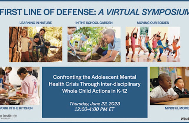 First Line of Defense for Kids’ Mental Health: A Unique Gathering